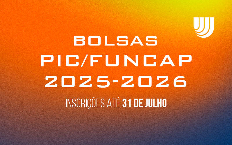 Inscrições Bolsas PIC/FUNCAP até 31/07
