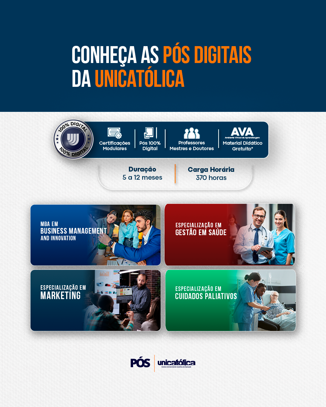 UniCatólica lidera ranking regional com o maior número de cursos 4 estrelas no Guia da Faculdade 2025