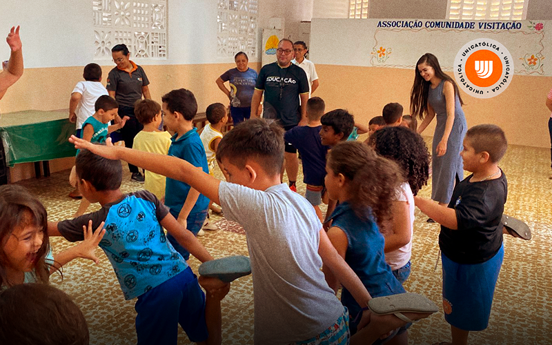 Ação Extensionista une Odontologia e Educação Física em momento de saúde e diversão