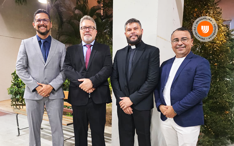 UniCatólica prestigia posse do novo Reitor da Unicap e reforça aliança estratégica