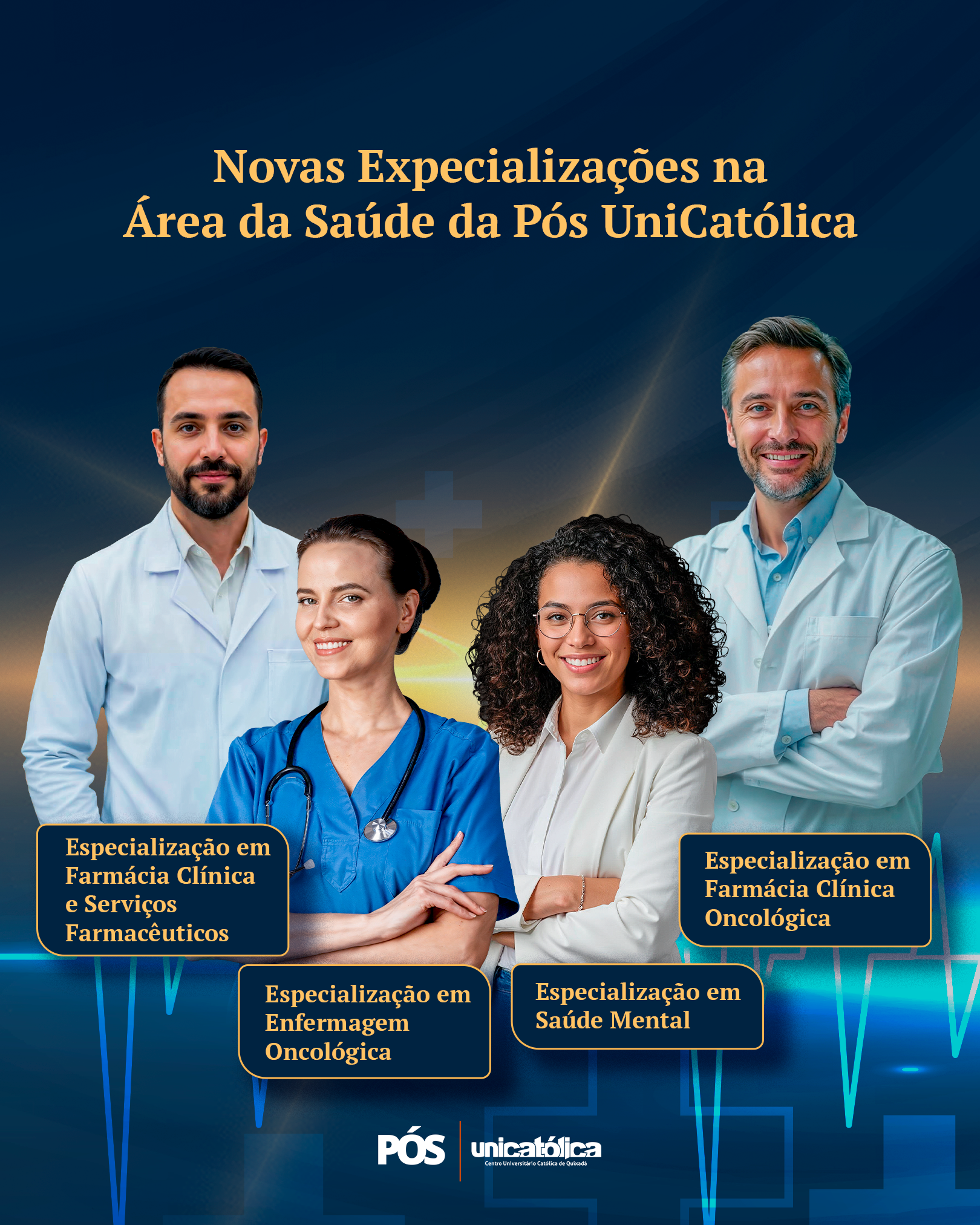 Pós-Graduação da UniCatólica amplia portfólio com novos cursos nas áreas de Engenharia e Saúde